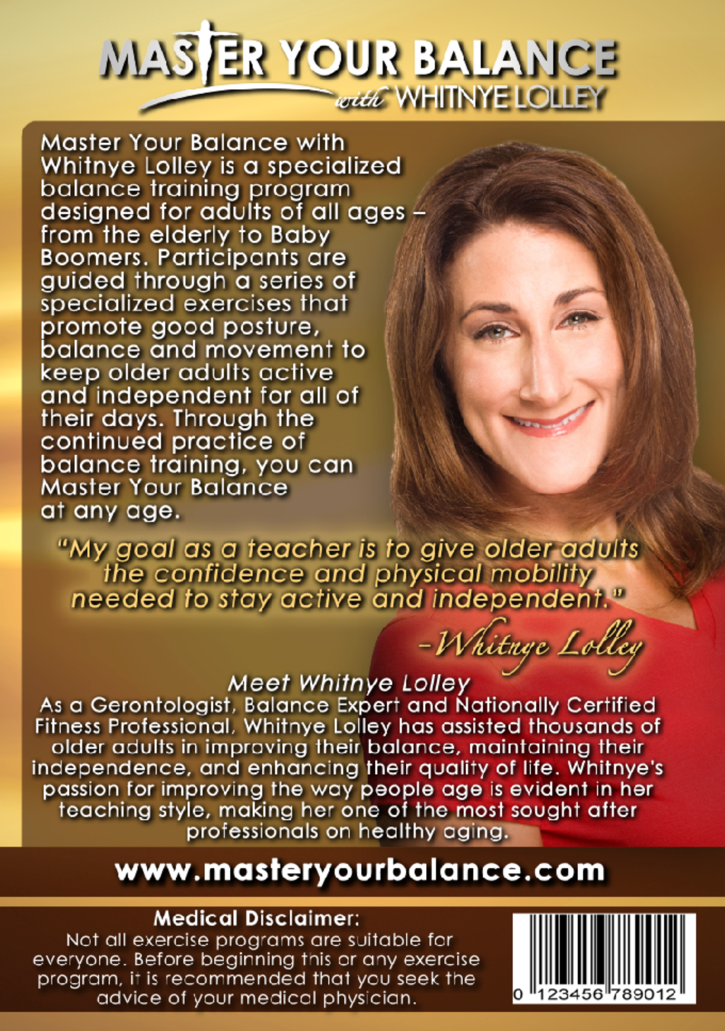 Master Your Balance DVD